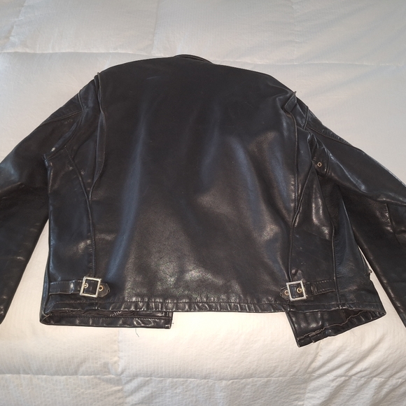 Schott leather jacket with liner - Picture 3 of 4